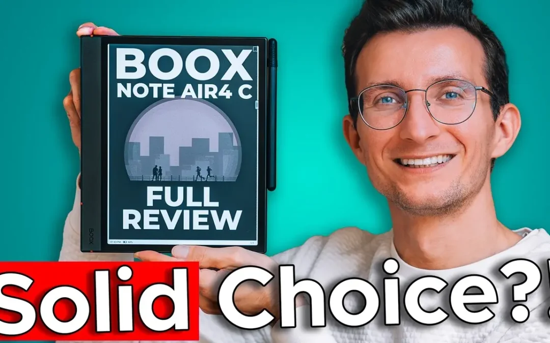 BOOX Note Air 4C In-Depth Review – E-Ink Tablet That Does It All?