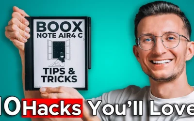 Top 10 Tips and Tricks for Mastering Boox Note Air 4C