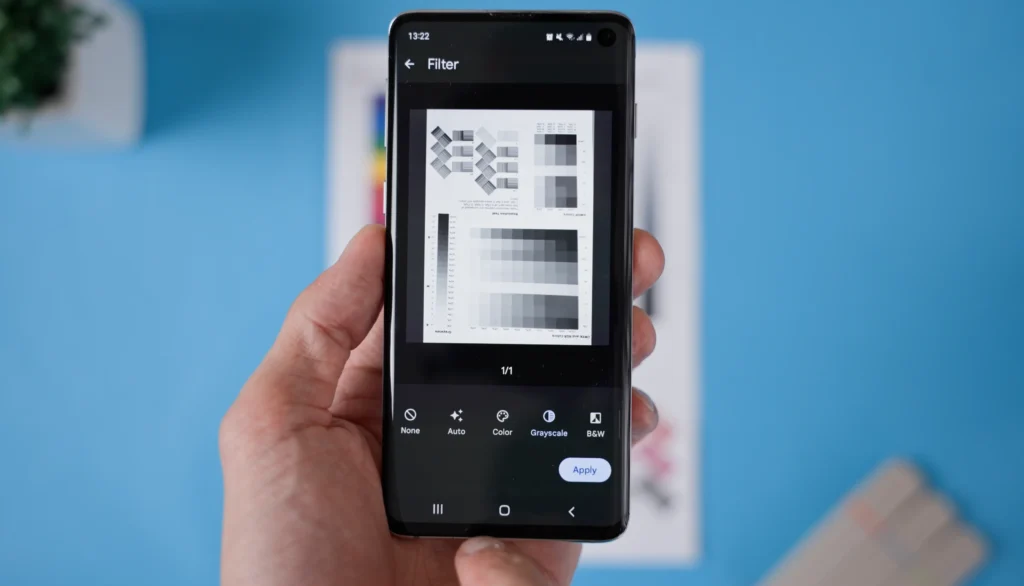 Filter your uploaded scans within Remarkable App