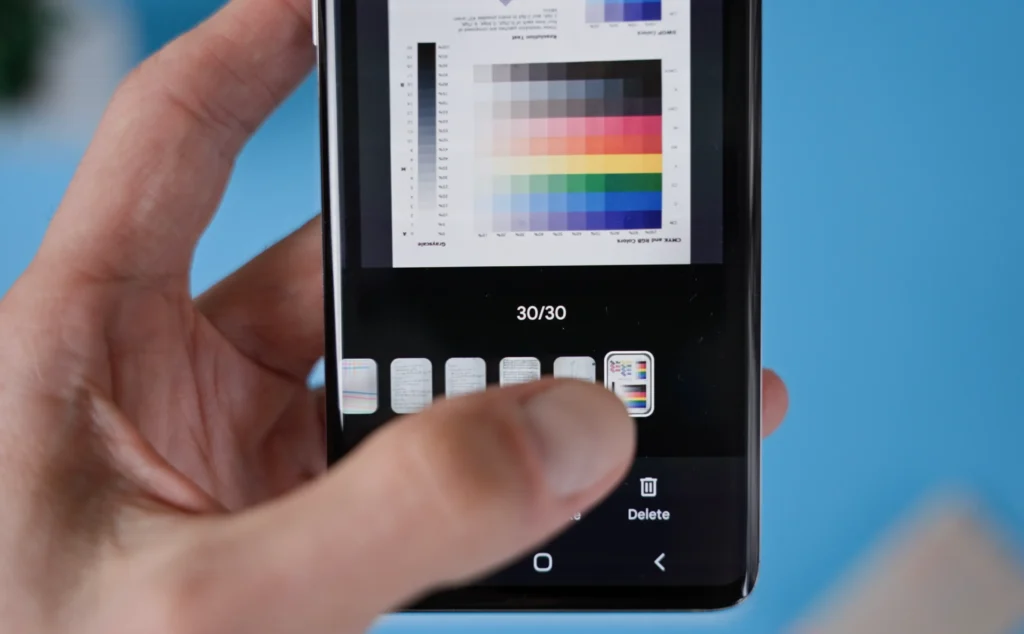Max 30 pages within one scanned document