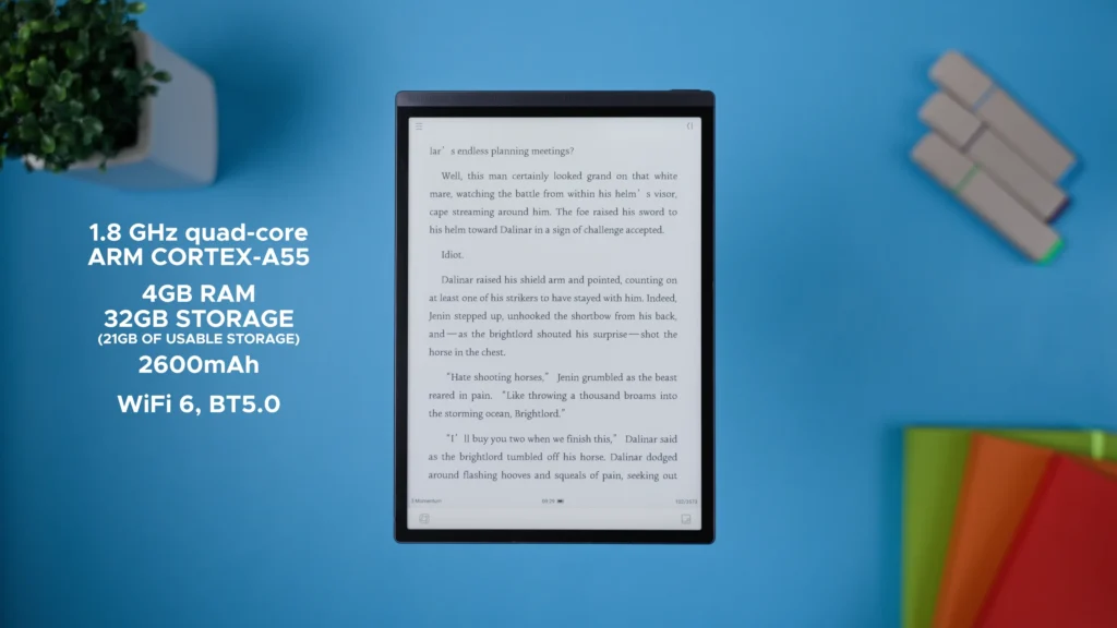 Tech Specs of the device