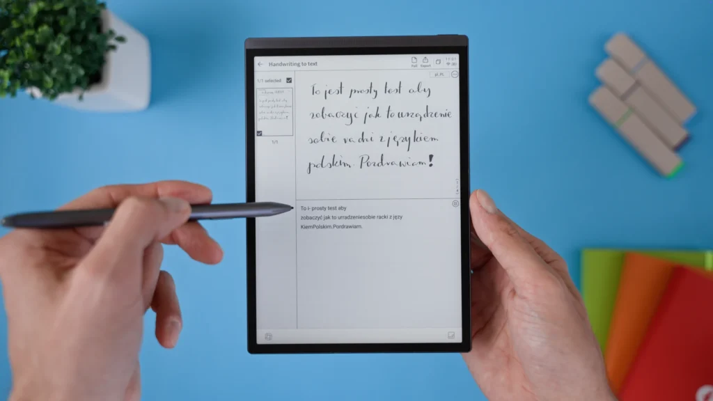 Handwriting-to-text Conversion - Polish